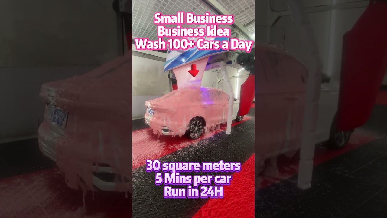 Touchless Car Wash: Fully Automated Smart System