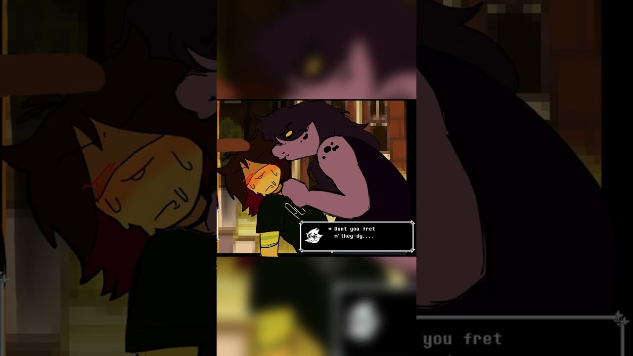 Kris Dates Berdly #deltarune #fyp #gaming