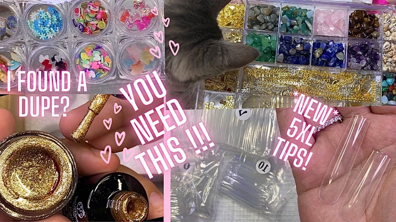 Huge nail haul 2021 | Nail art haul 2021 | Press on nail business haul | Extra long press on nails