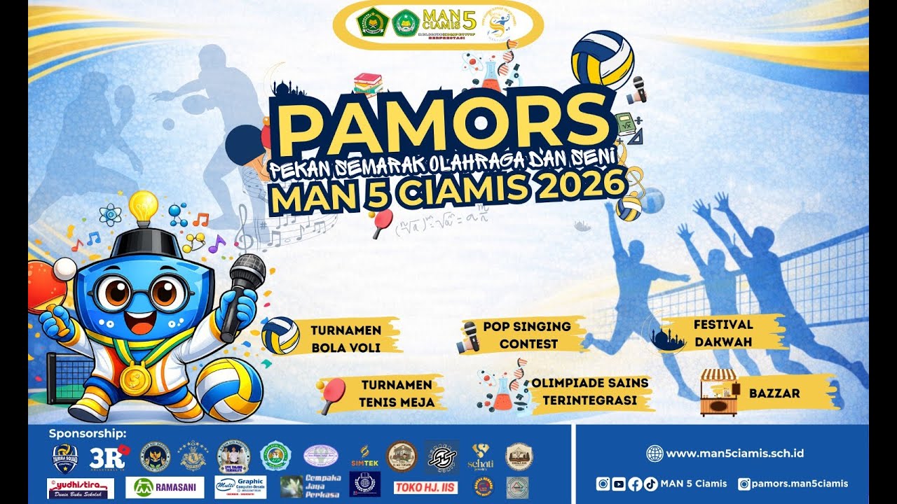 SMPN 1 PANJALU (B)🆚 MTS RANCAH  || PAMORS MAN 5 CIAMIS VOLLY BALL CUP PA/PI 2026