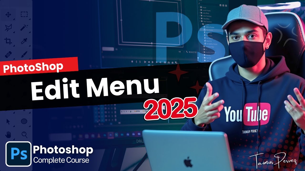 Edit Menu in Photoshop | Complete Tools Overview Urdu/Hindi