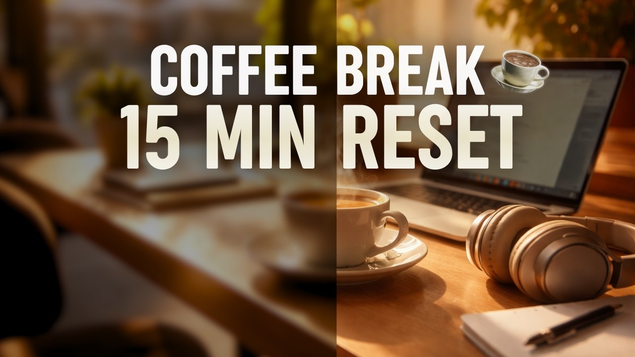 15 Min Coffee Break Reset ☕ Music to Relax and Get Back to Work Focused