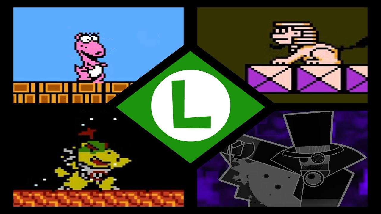 Super Mario Bros 3 Mix All Bosses - No Damage (Luigi)