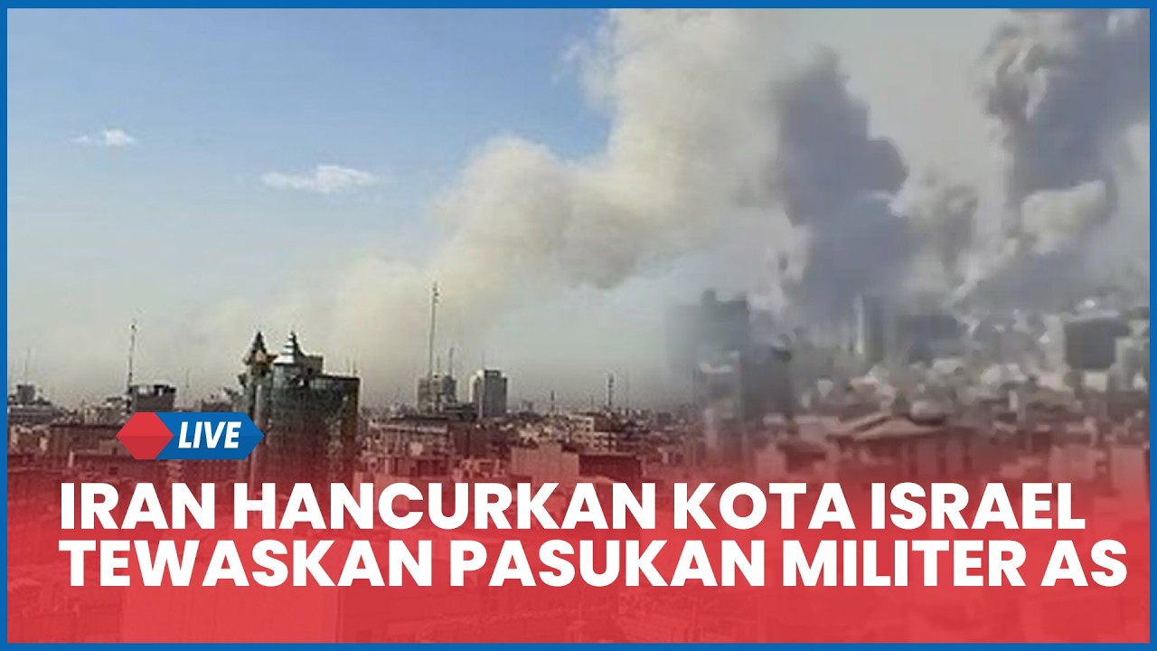 Iran Klaim Hancurkan Kota Israel hingga Tewaskan Ratusan Pasukan Militer AS