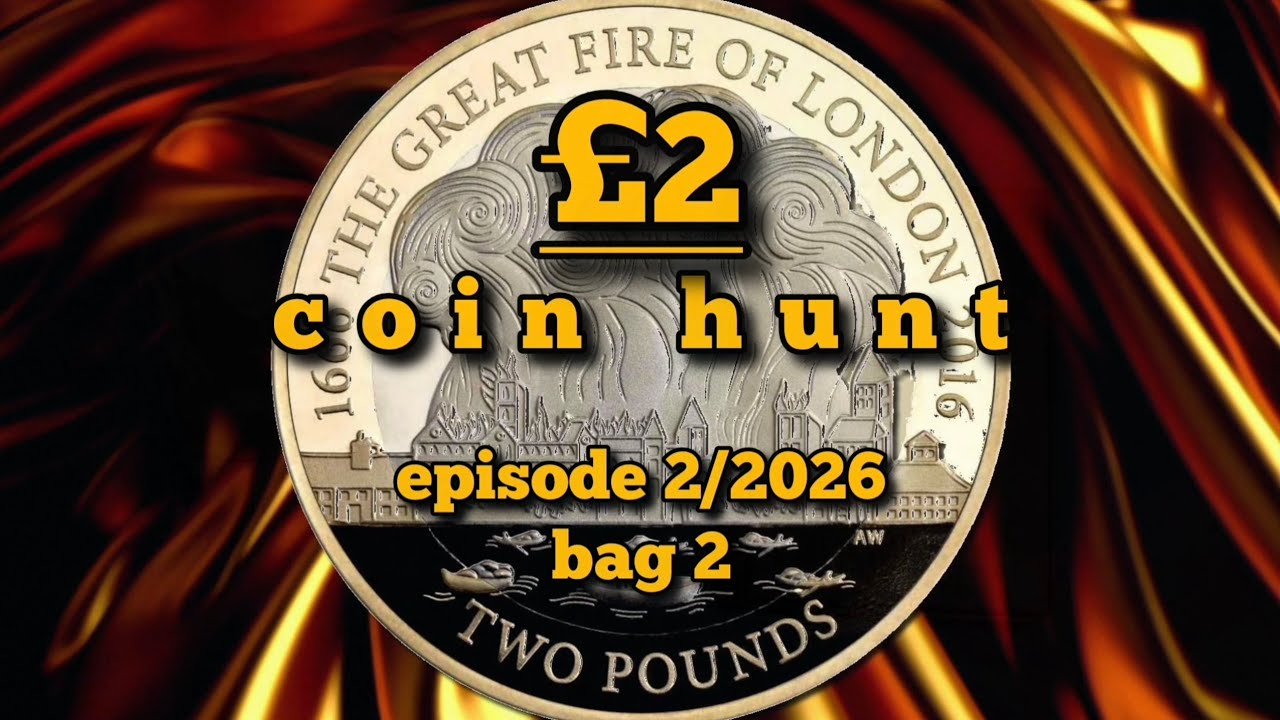 🤯 I can't believe I found those coins again! - £2 coin hunt 2/2026 bag 2 for rare commemoratives