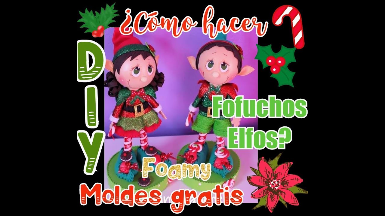 DIY🎄🎅¿Cómo Hacer fofuchos elfos navideños? super vendibles🎄🎅🦌