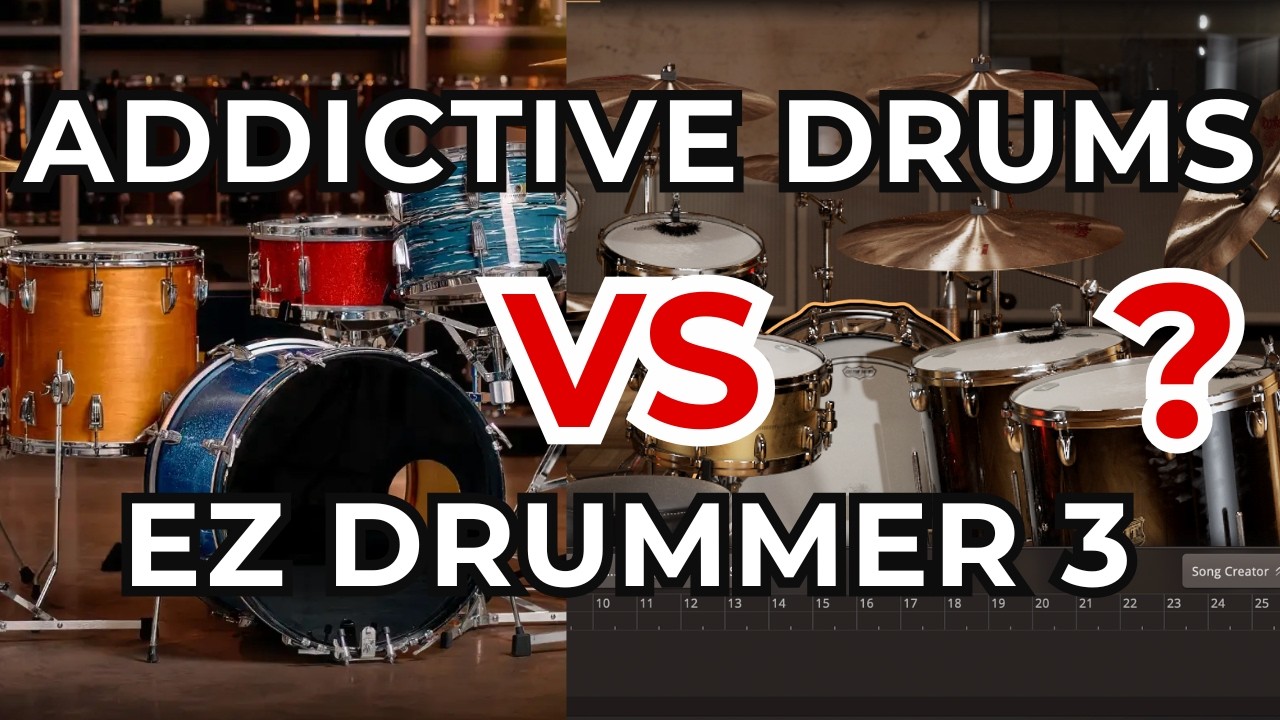 EZ DRUMMER 3 против Addictive Drums 2 — в чём основные различия? Секреты создания лучших барабанн...
