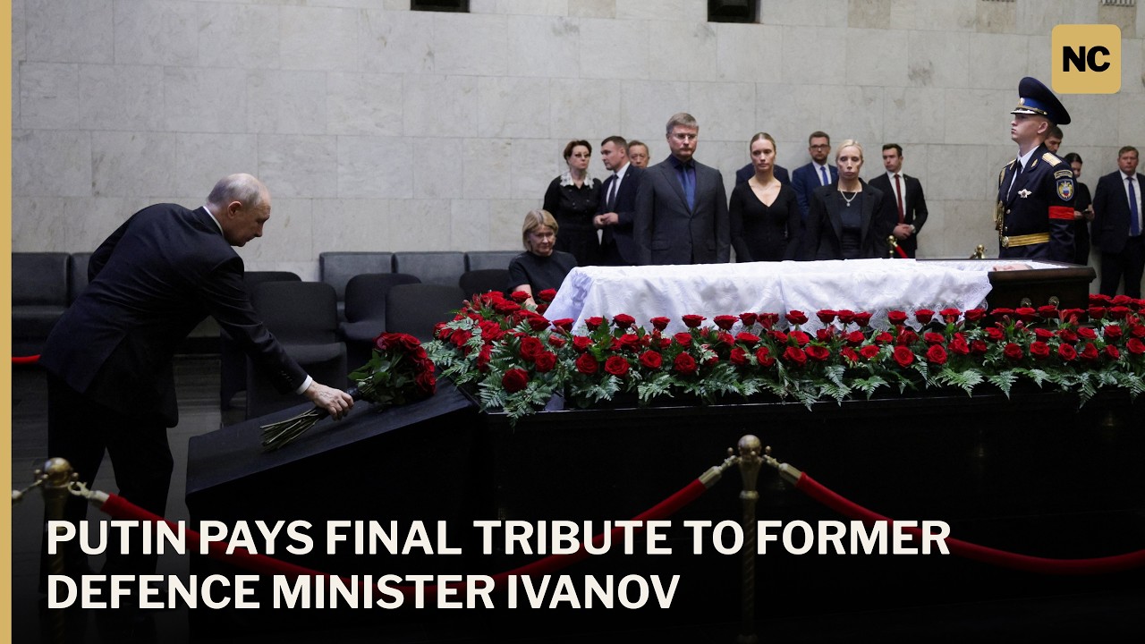 Major Moment in Moscow as Putin Attends Funeral of Key Kremlin Ally Sergei Ivanov | AC1W