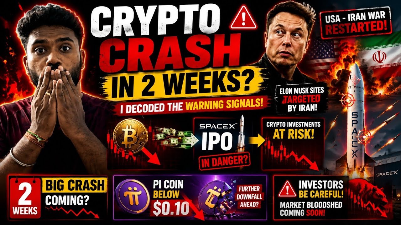 2 Weeks-la Market Bloodbath? Naan Kandupidicha Secret! Bitcoin, Pi coin, SpaceX Crypto News தமிழ் 