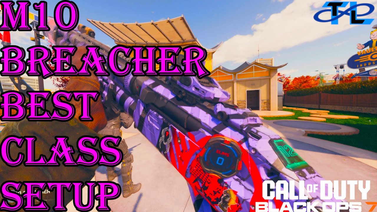 Лучшая сборка для M10 BREACHER в Call of Duty Black Ops 7