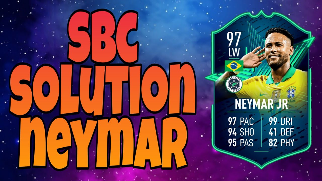 SBC SOLUTION NEYMAR 97 / PACYBITS 20