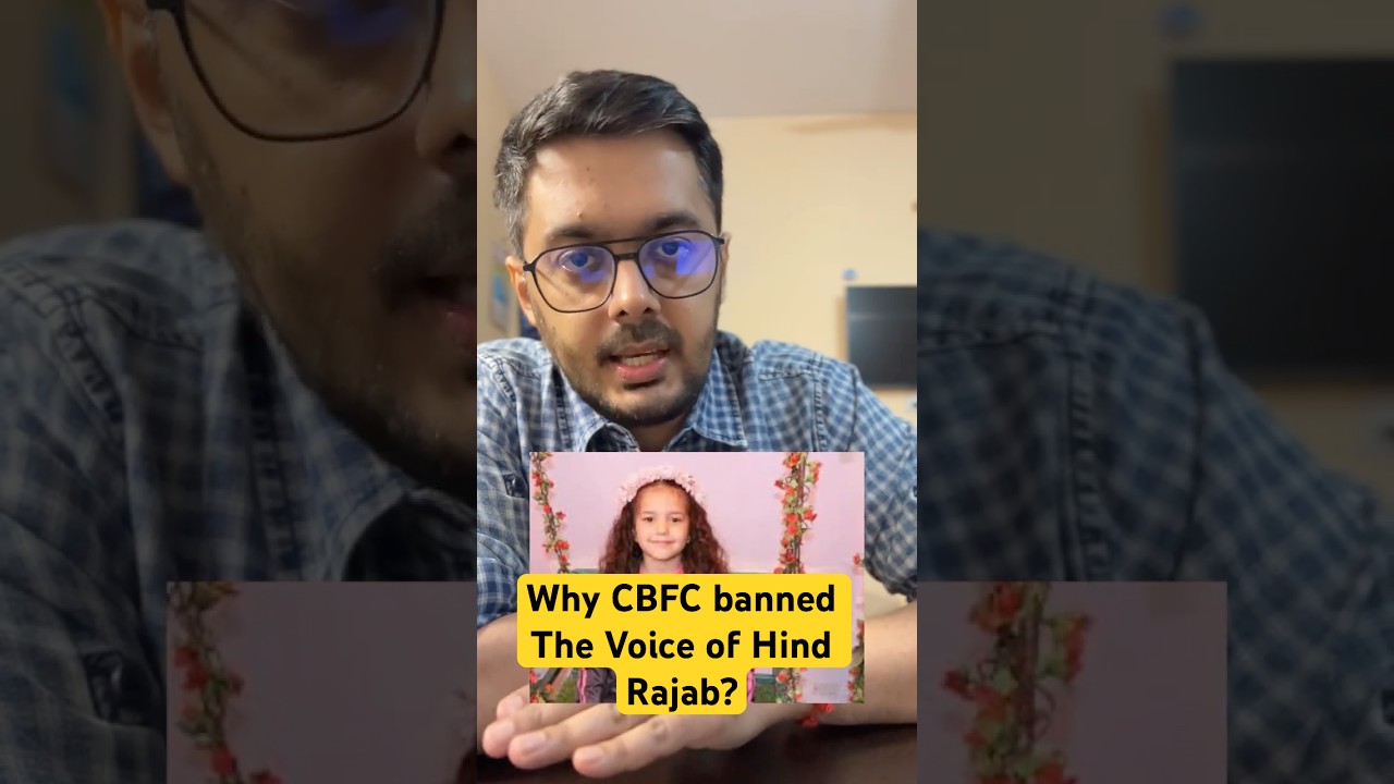 CBFC Bans The Voice of Hind Rajab