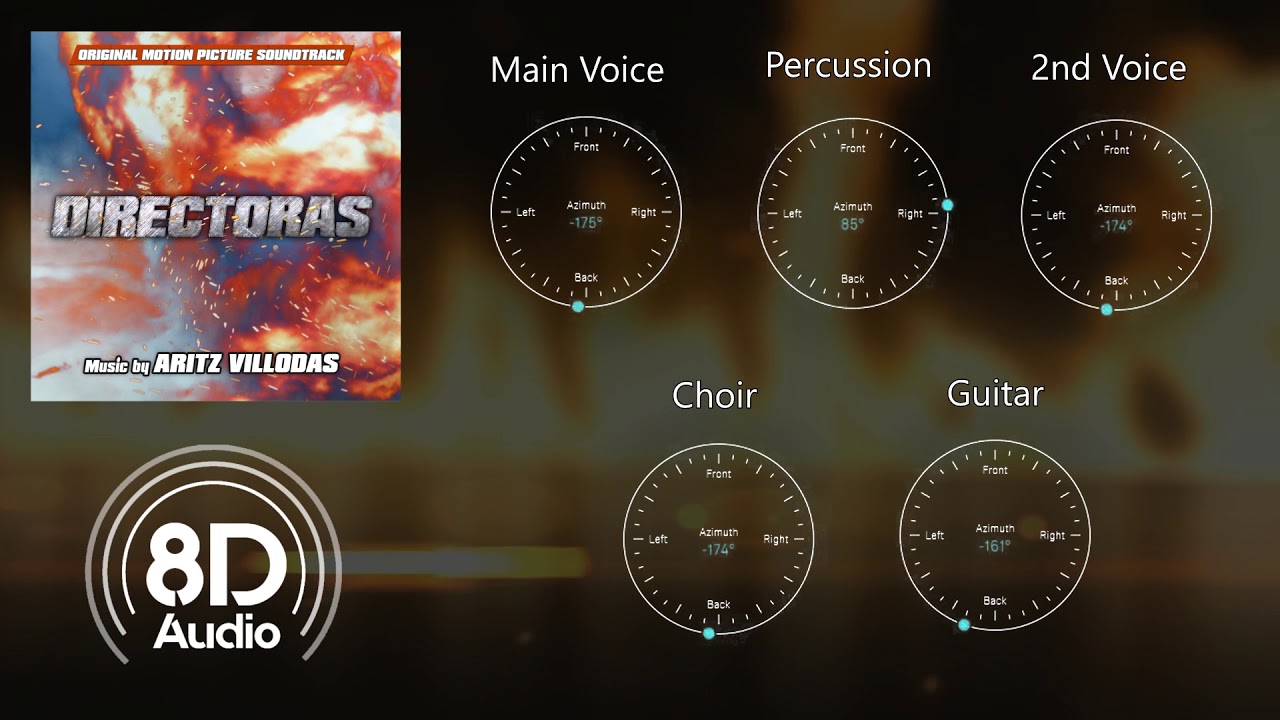8D Audio | Directoras [Epic Trailer Music] (Music by Aritz Villodas)