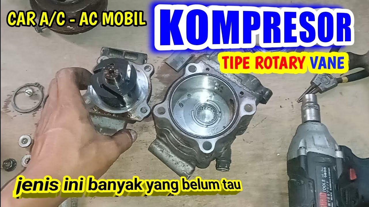 CAR AC | vane type rotary AC compressor