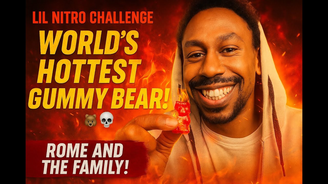 WORLD’S HOTTEST GUMMY BEAR! 🥵🔥 | The Lil Nitro Challenge Gone WRONG!
