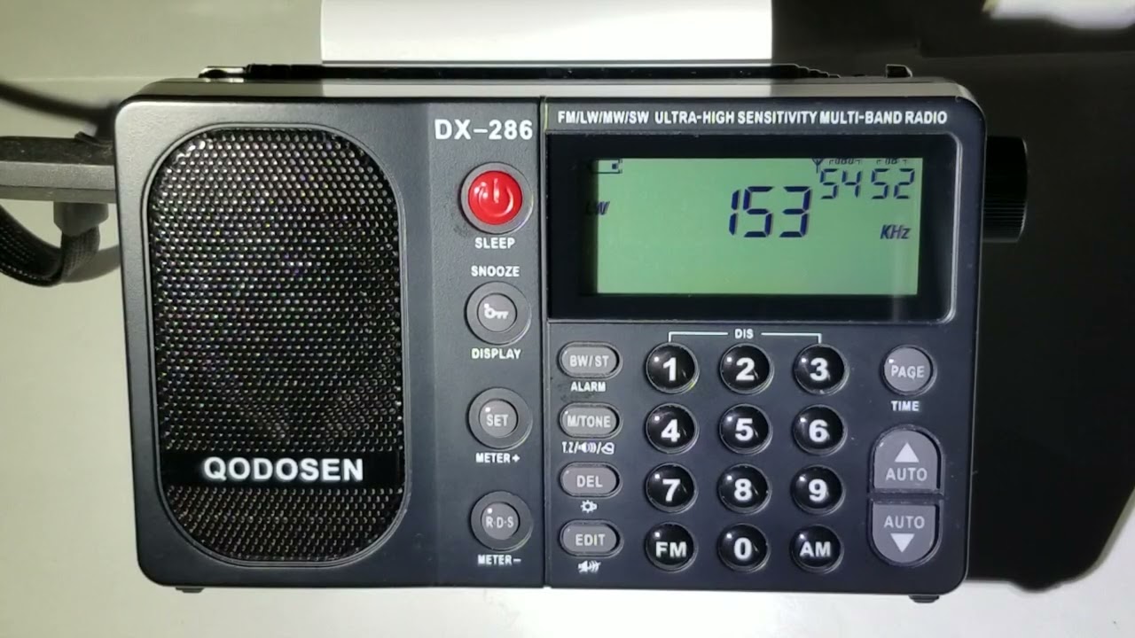 LW Antena Satelor 153 kHz 20.11.25 08:00 UTC Romania