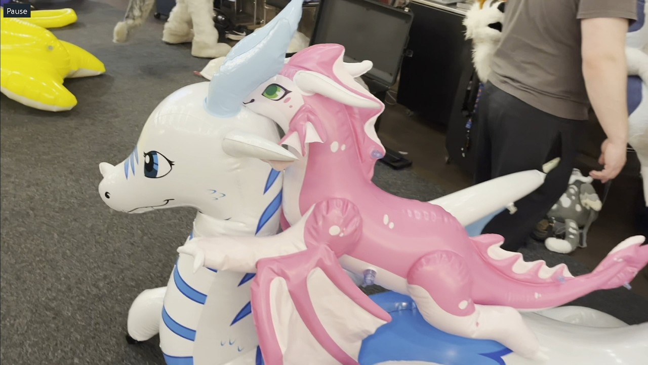 NordicFuzzCon 2026 - Part 9 - Samstag - Valhalla Dance - Infla Pool Toy - Cube Dance