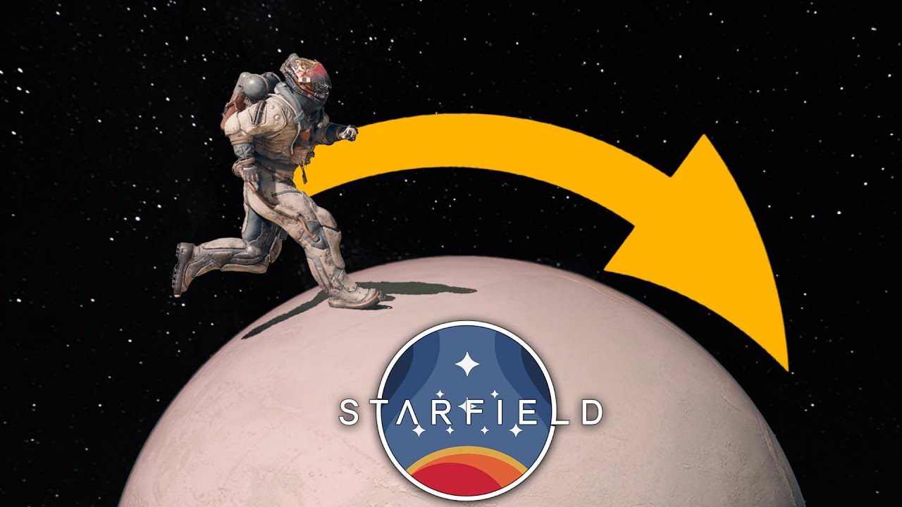 Can you walk around a planet in Starfield?