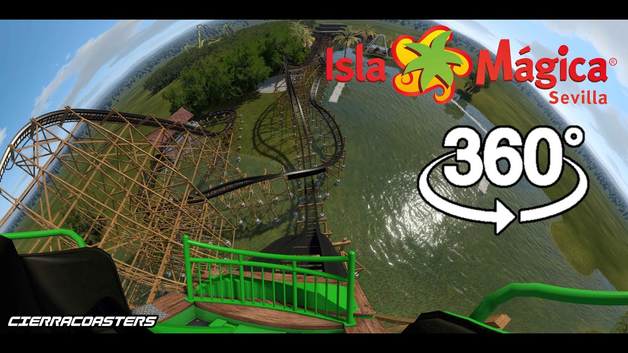 Así hubiera sido la GCI de Isla Mágica (POV 360 Primera fila) | Cierra Coasters