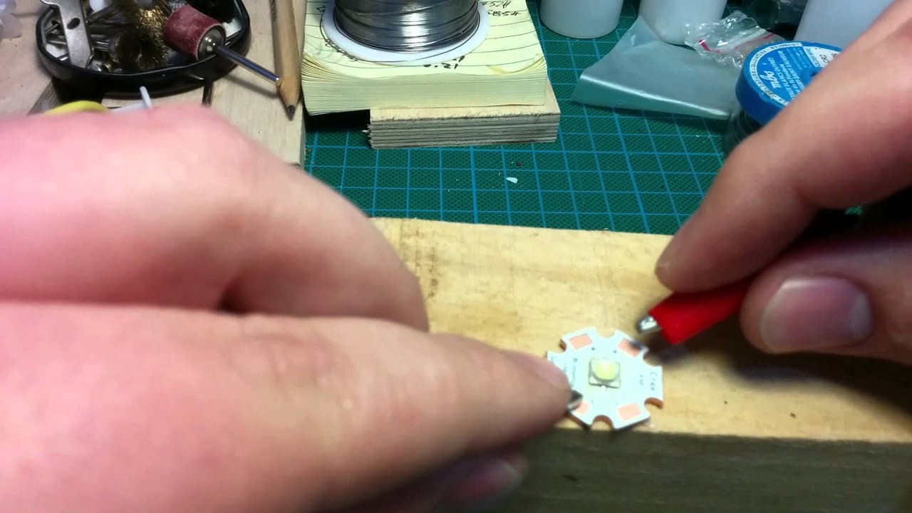 LED reflow & dedome with battery method
