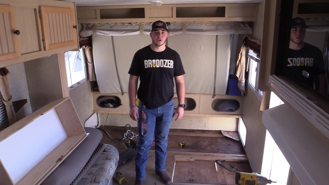 Hybrid Camper Water Damage Floor Part 2/2