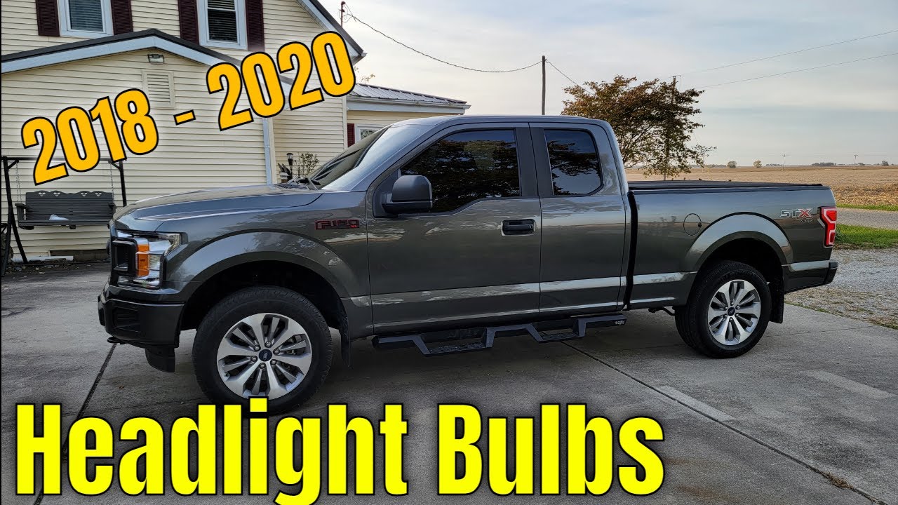 Как заменить лампы в фарах для начинающих — Ford F-150 (2018-2020)