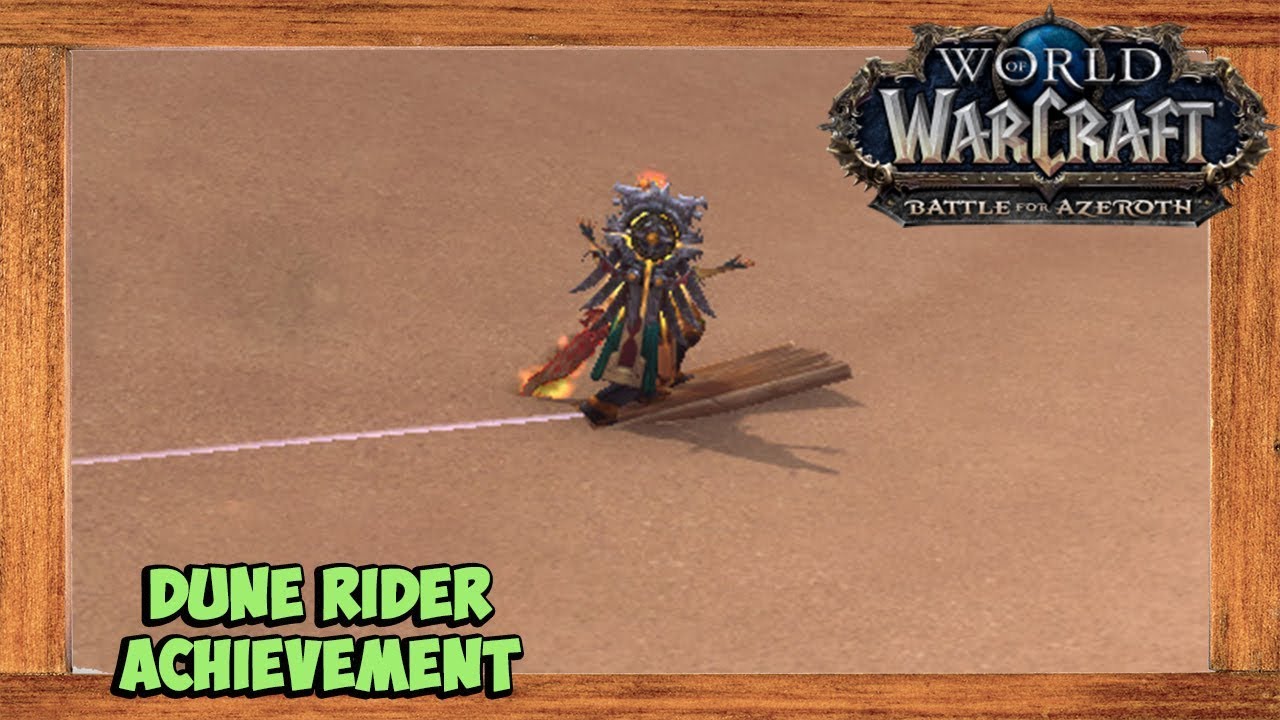 World of Warcraft Dune Rider Achievement (All Rickety Plank Locations)