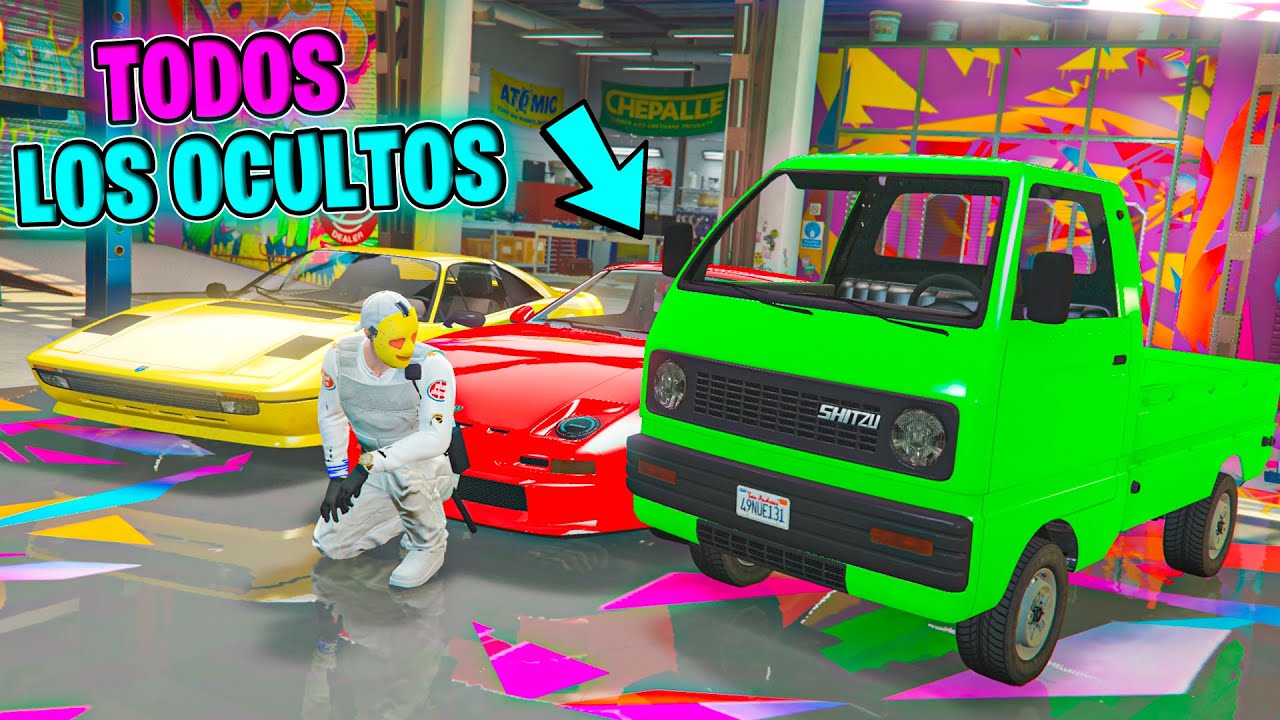 TODOS LOS NUEVOS COCHES OCULTOS DEL NUEVO DLC en GTA Online!