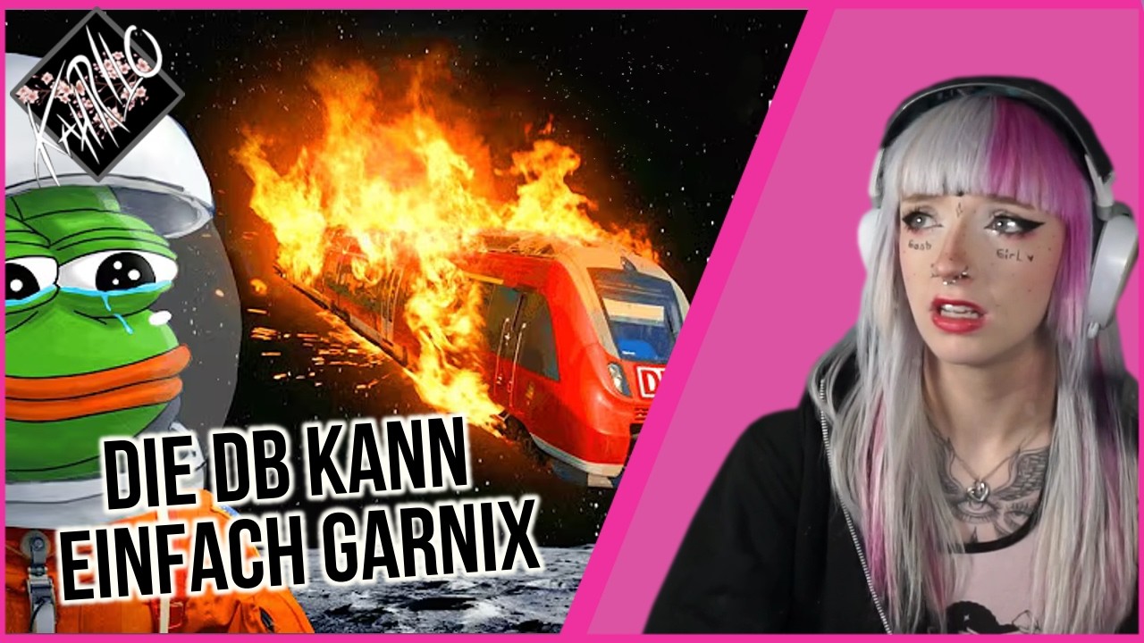 Bahhh, ich will nie wieder Bahn fahren  - React Jules Video über die Bahn