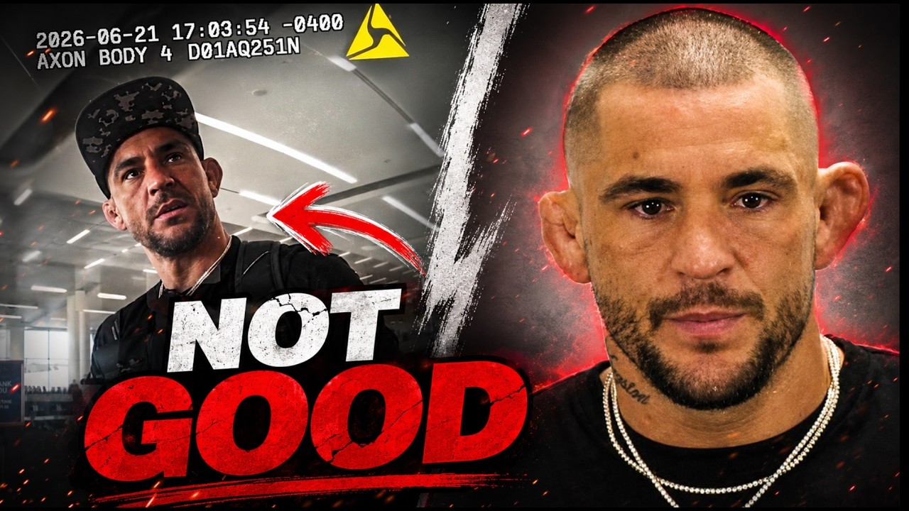 🚨UFC's Dustin Poirier THREATENS Cop in NEWLY released video