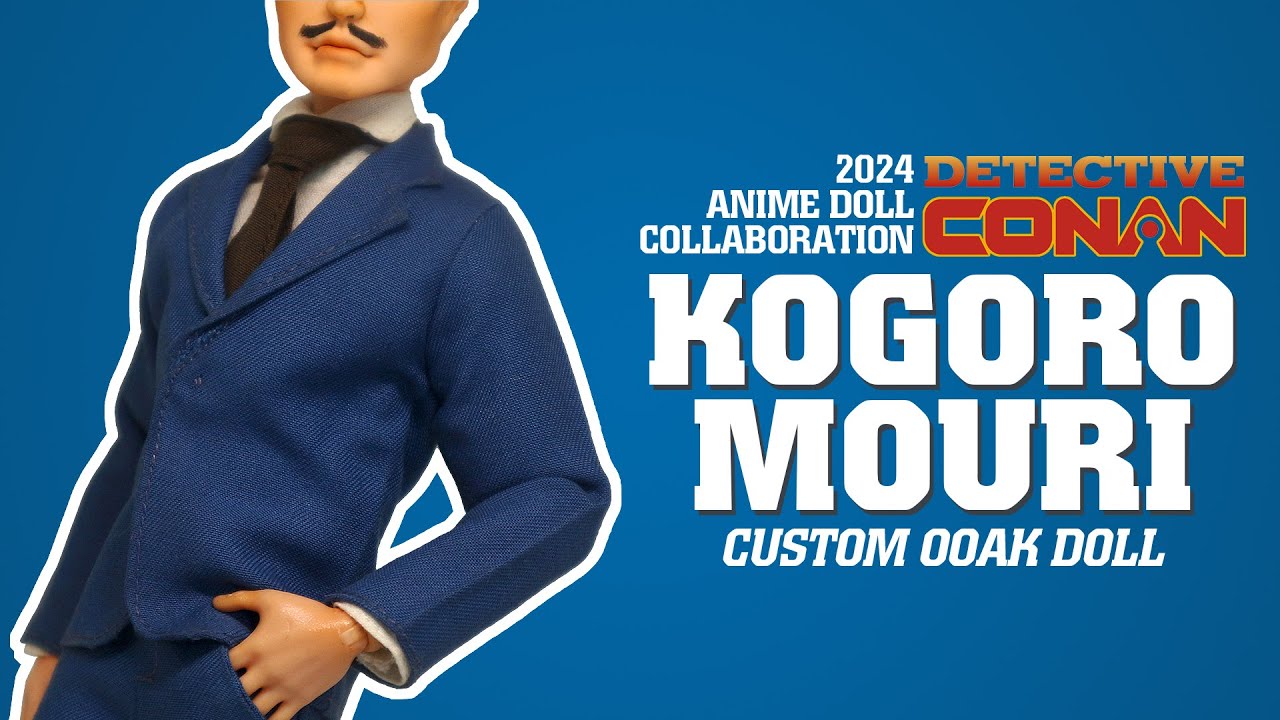 Making KOGORO MOURI from DETECTIVE CONAN (2024 Anime Doll Collaboration)