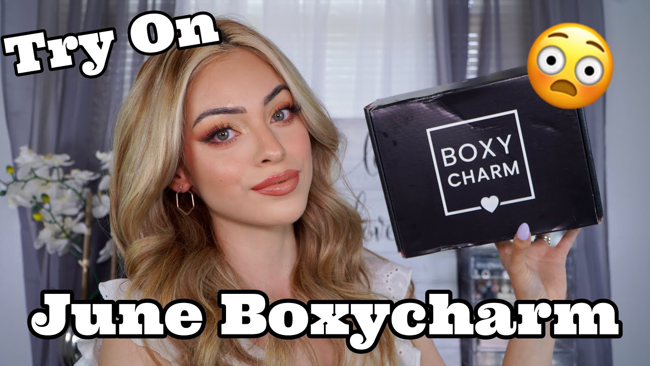 JUNE BOXYCHARM UNBOXING & TRY ON | ILIANASVANITY