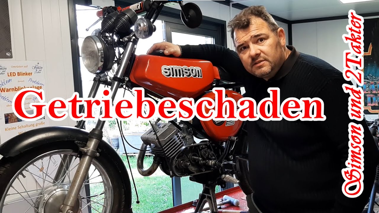 Simson S51 Getriebeschaden, Schaltung geht nicht, Gang geht nicht rein, Getriebe fest, Ziehkeil fest
