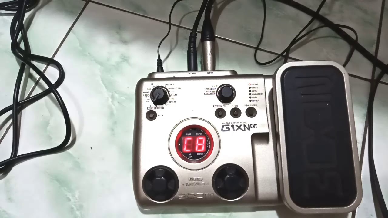 SETING EFEK ZOOM G1XNext untuk dangdut