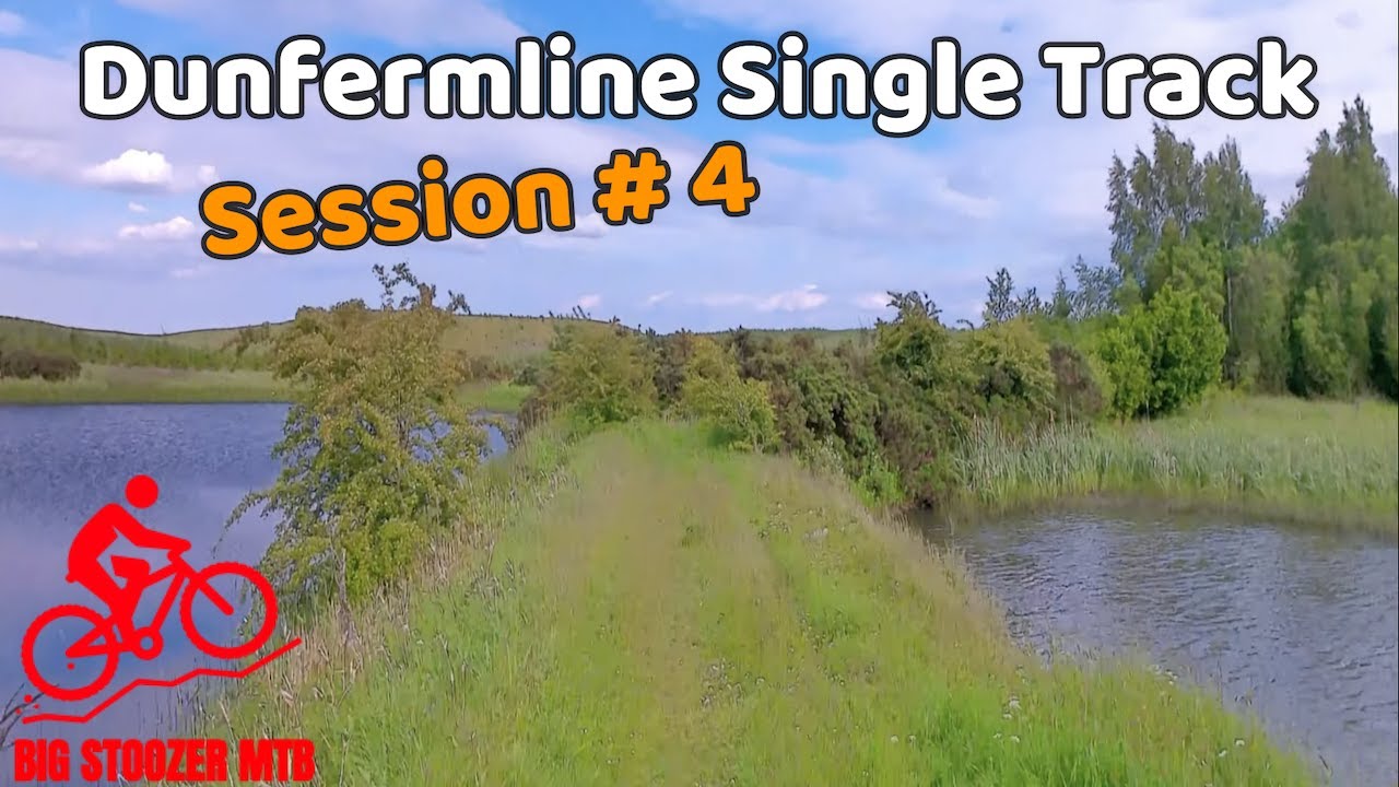 Dunfermline Single Track. Session # 4. Single track mtb. Fife mtb. Scotland mtb. GPX ROUTES.