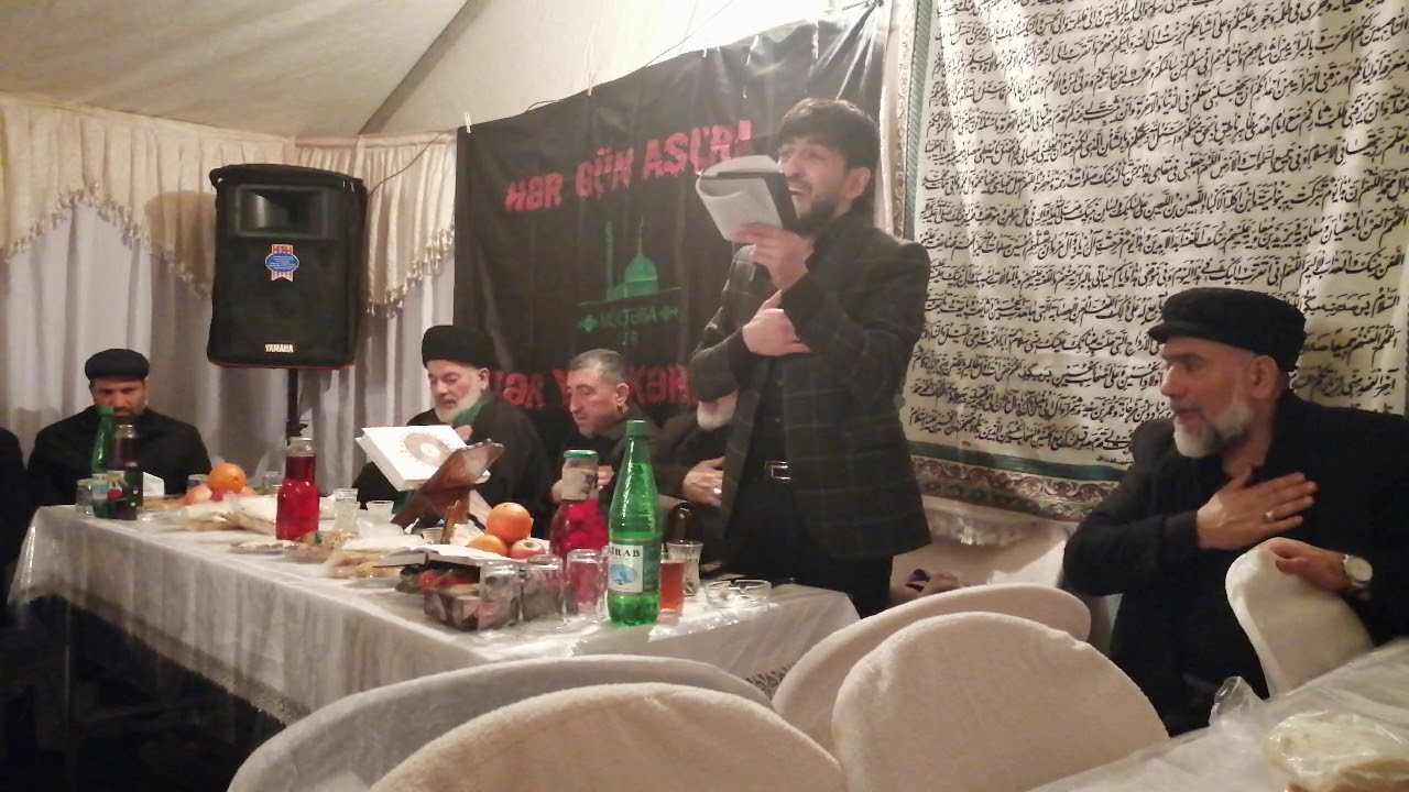 Haci Zahir Mirzevi / Saray kəndi / Xanim Zehra Meclisi - Eyyami Fatimiyye 2019