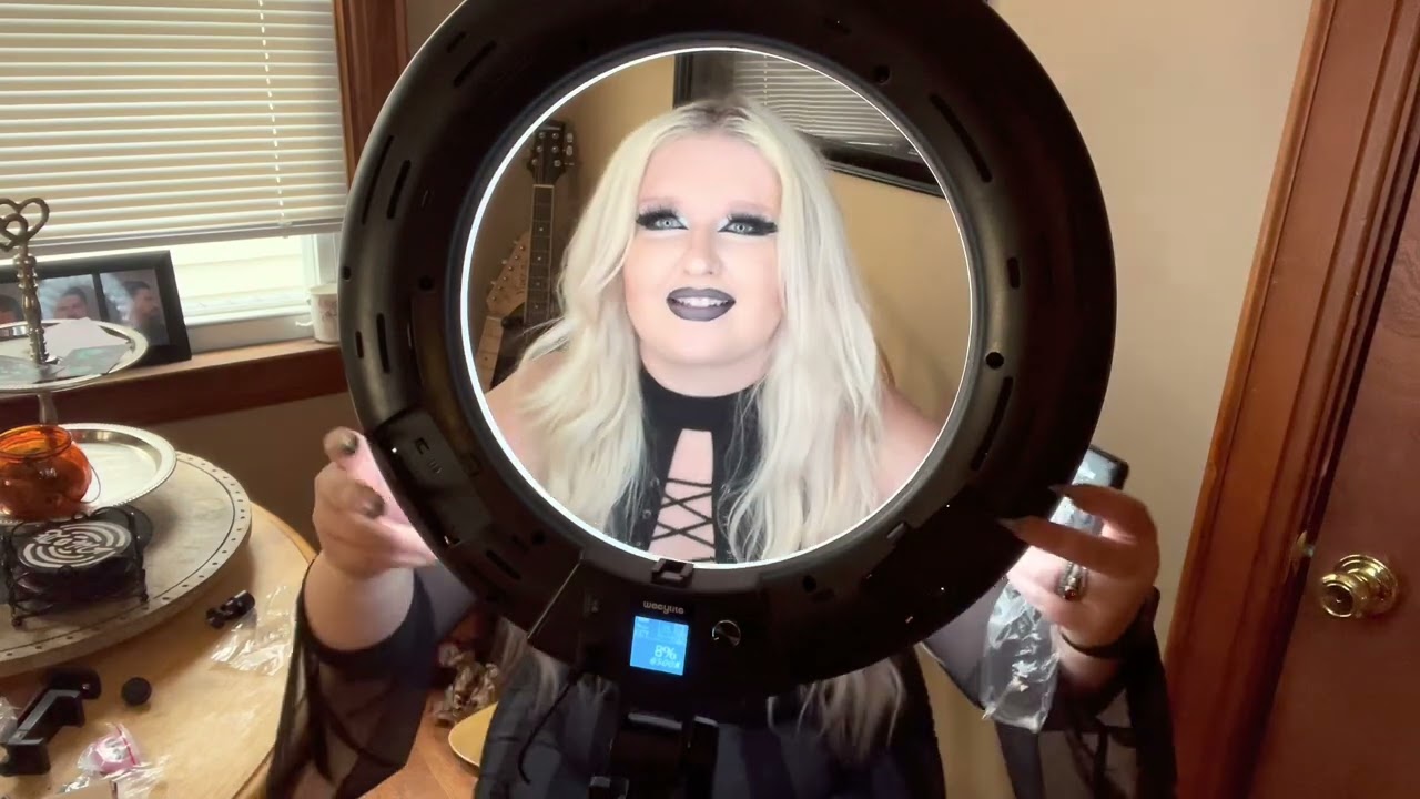 New multicolored ring light from Amazon!