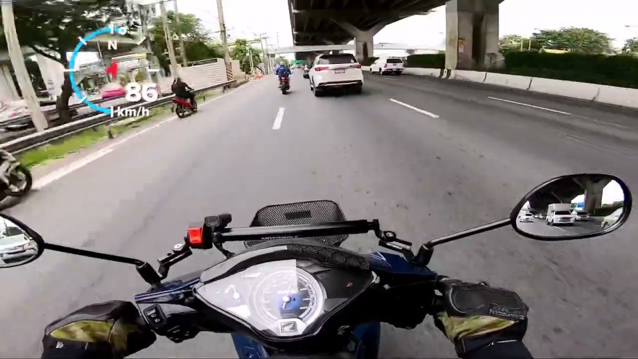 Wave125iLED ชุดไล่ข้าง NK Racing ก็แรงเหมือนกันนะ