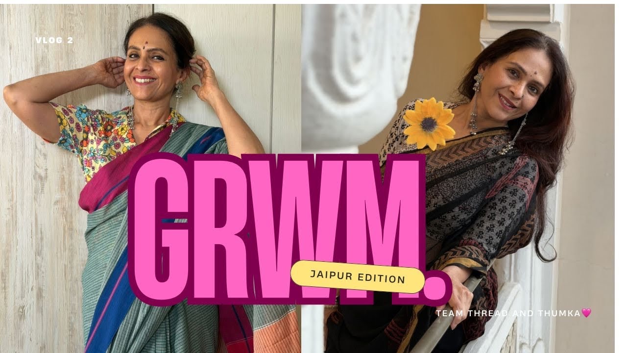 GRWM IN JAIPUR | aishwaryanarkar | vlog | grwm | makeup | Jaipur 