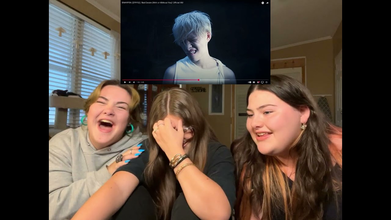 Reacting to ENHYPEN'S New music video Bad Desire