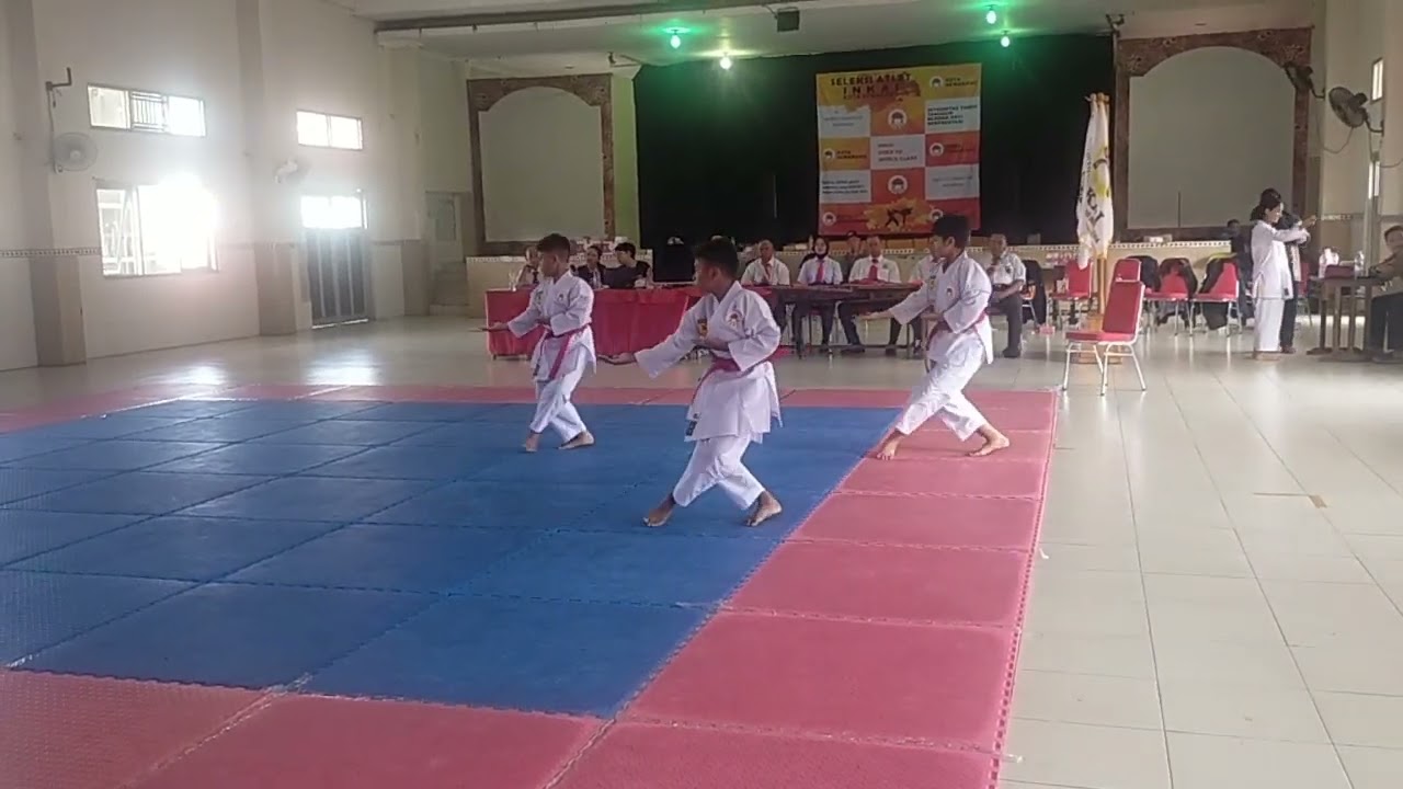 Pertandingan kata beregu inkai kota Semarang (zhafran, evan, mirza)