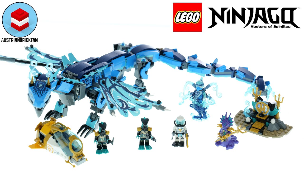LEGO Ninjago 71754 Water Dragon - LEGO Speed Build Review