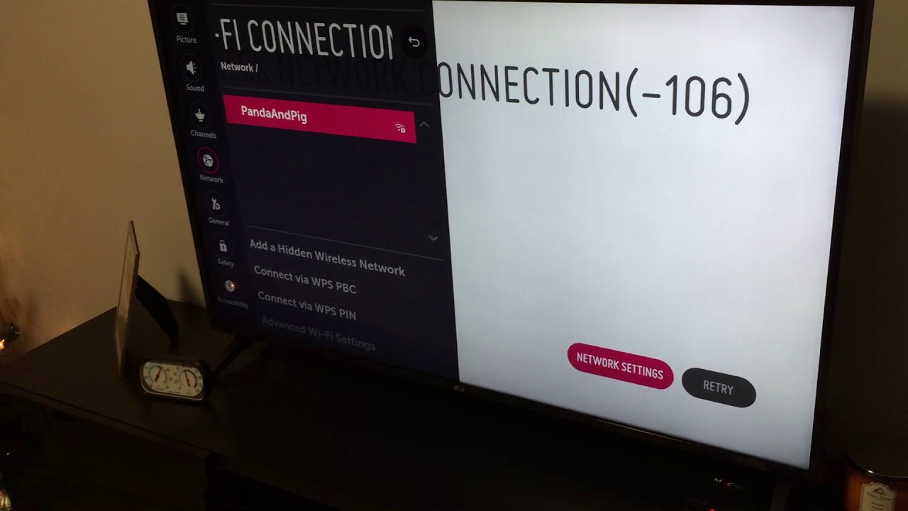LG TV 49UJ6300 WIFI dropping problem