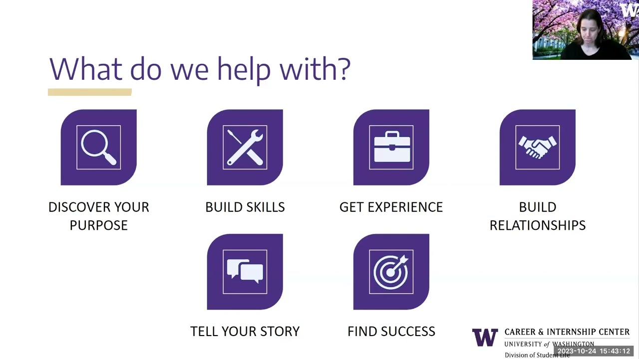 Get to Know the Career & Internship Center (Fall 2023)