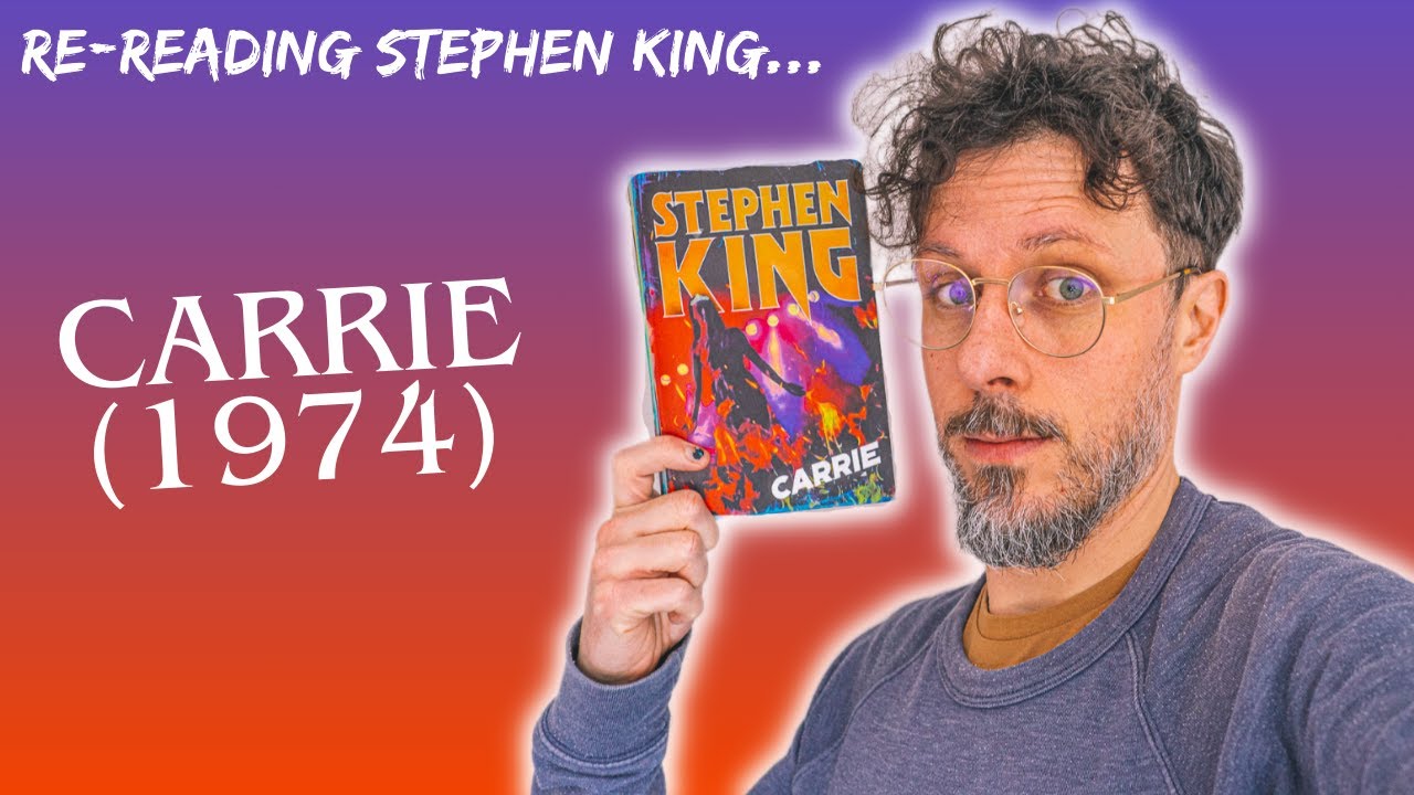 Re-reading Stephen King: Carrie (1974) *vlog* Join me as I go back to the START!