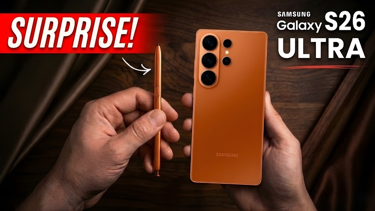 Samsung Galaxy S26 Ultra - НОВЫЙ S PEN - СЮРПРИЗ!!!