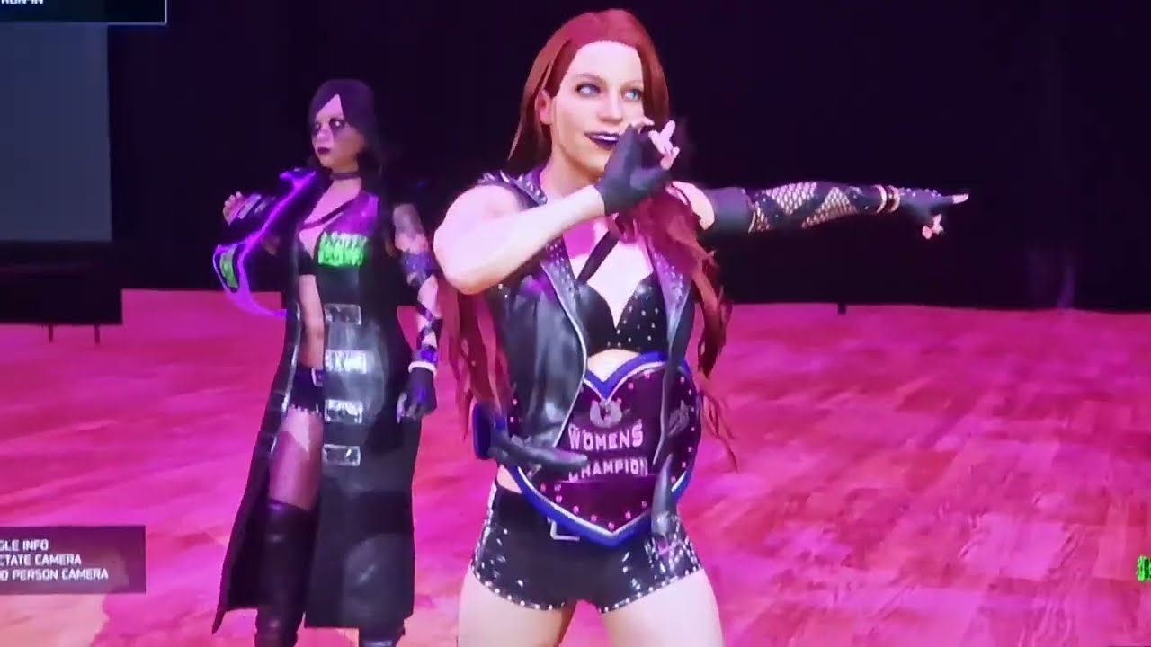 BCW Jade Punky Vs Jade Adams For The BCW Women's Championship