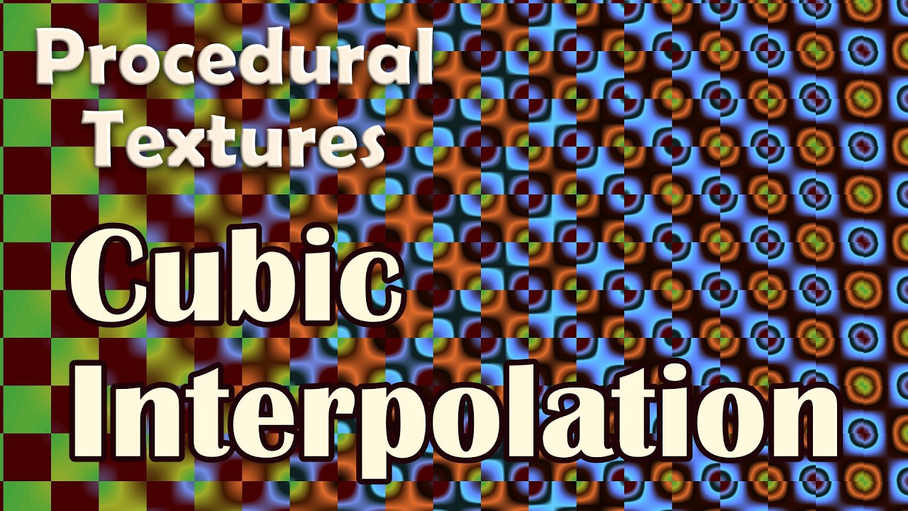 Cubic Interpolation in Affinity Photo's Procedural Texture Filter