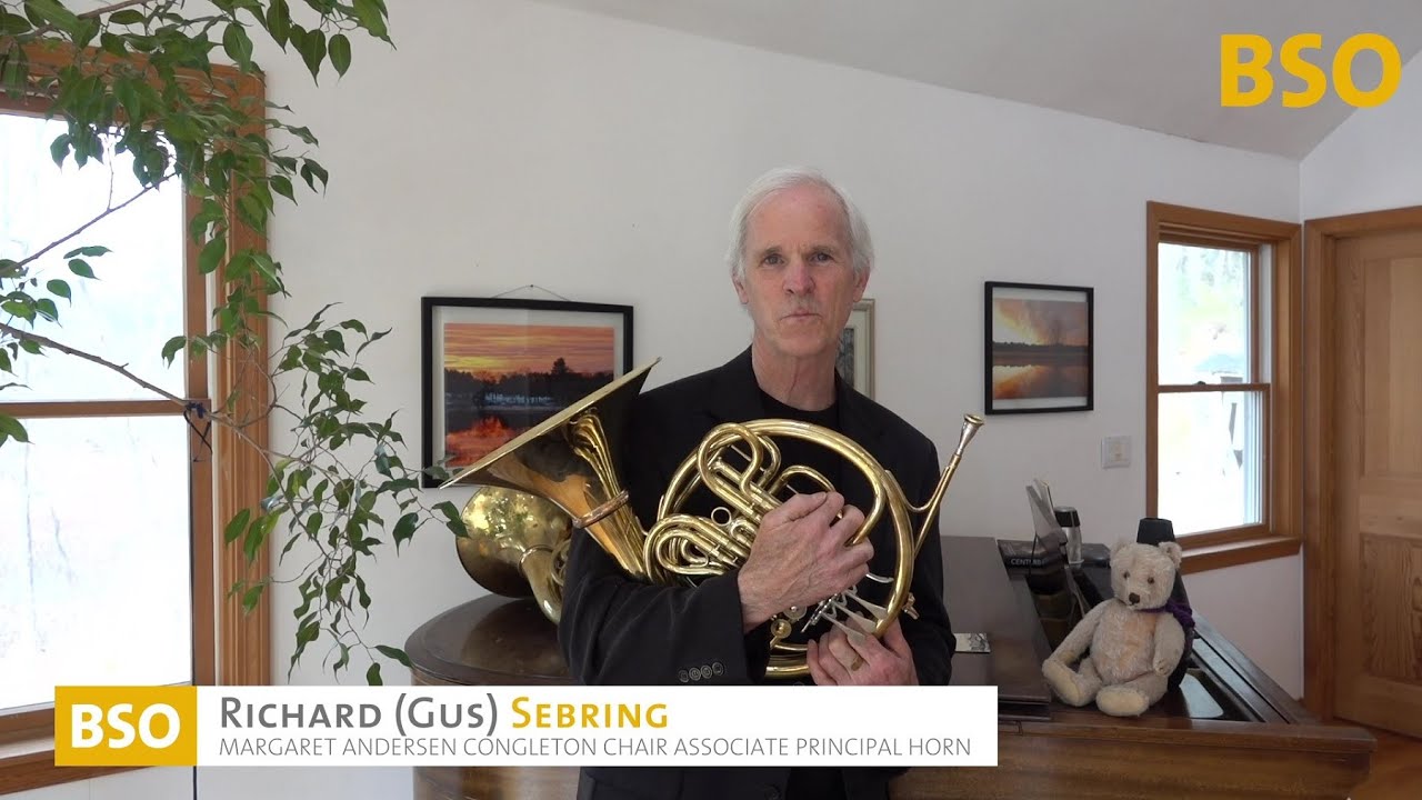 Boston Symphony Orchestra's Gus Sebring supports Emerson Hospital