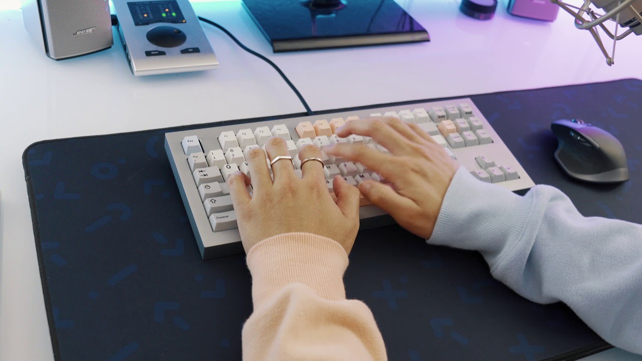 Kepler with lubed Holy Gsus Typing Sounds ASMR